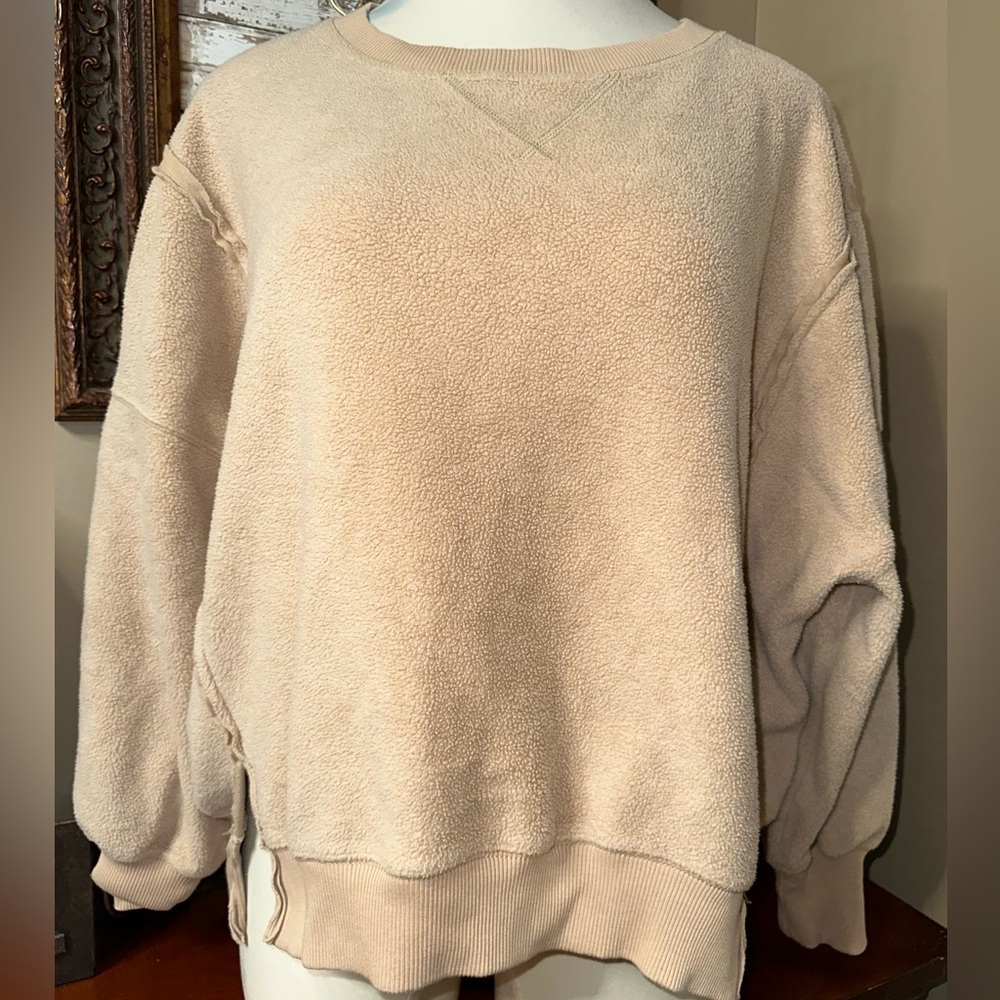 This Feels Seriously Huggable by American Eagle Outfitters Crew Neck Sweater
